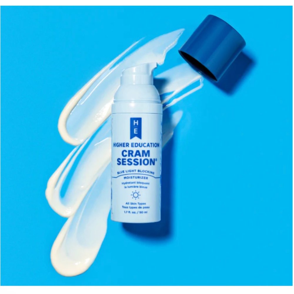 HIGHER EDUCATIONS Cram Session Blue Light Blocking Moisturizer NWT